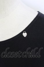 画像3: MILK / BebeハートパフTee  ブラック T-26-03-15-011-ML-TO-SA-ZT (3)