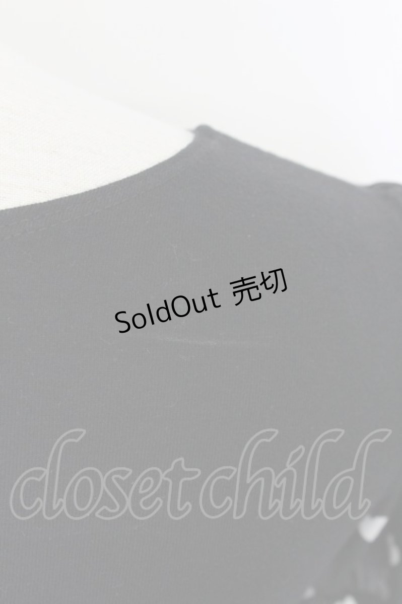 画像6: MILK / BebeハートパフTee  ブラック T-26-03-15-011-ML-TO-SA-ZT (6)