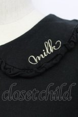 画像3: MILK / メイデン トップス  ブラック T-26-03-15-012-ML-TO-SA-ZT542 (3)