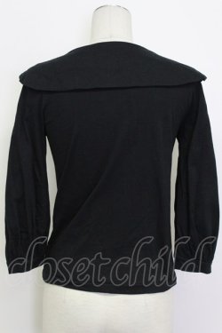 画像2: MILK / Eliseトップス  ブラック T-26-03-15-013-ML-TO-SA-ZT