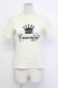 画像1: MILK / CrowningTシャツ  アイボリー T-26-03-15-002-ML-TS-SA-ZT (1)