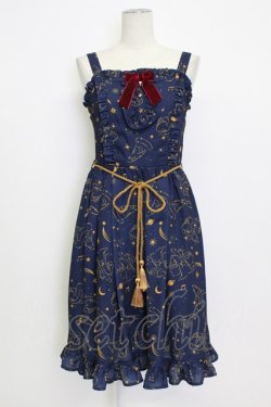 画像1: axes femme kawaii / 【Disney】ファンタジア/ワンピース M ネイビー T-26-03-15-019-AX-OP-SA-ZT