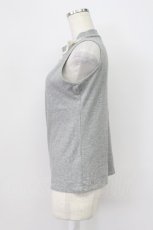 画像3: axes femme / ボトルネックリブタンク  グレー T-26-03-16-017-AX-TO-IG-ZT647 (3)