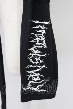 画像4: NOEMIE / ハートスピンドルクロップドTシャツ  黒Ｘ白 T-26-03-16-018-LO-AC-SA-ZT