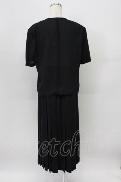 画像2: KANEKO ISAO / プリーツセットアップ  クロ T-26-03-16-019-EL-OP-OW-ZT