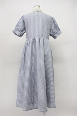 画像2: m petit by misako / ストライプワンピース S サックス T-26-03-16-023-LO-OP-SA-ZT