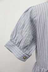画像3: m petit by misako / ストライプワンピース S サックス T-26-03-16-023-LO-OP-SA-ZT648 (3)