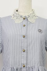 画像5: m petit by misako / ストライプワンピース S サックス T-26-03-16-023-LO-OP-SA-ZT648 (5)