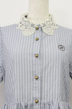 画像5: m petit by misako / ストライプワンピース S サックス T-26-03-16-023-LO-OP-SA-ZT