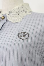 画像6: m petit by misako / ストライプワンピース S サックス T-26-03-16-023-LO-OP-SA-ZT648 (6)