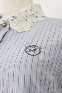 画像6: m petit by misako / ストライプワンピース S サックス T-26-03-16-023-LO-OP-SA-ZT