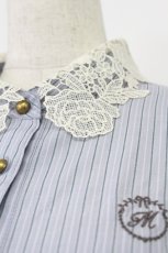 画像7: m petit by misako / ストライプワンピース S サックス T-26-03-16-023-LO-OP-SA-ZT648 (7)