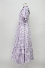 画像5: m petit by misako / TT*Mギンガムチェック半袖ワンピース S ラベンダー T-26-03-16-025-LO-OP-SA-ZT648 (5)