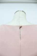 画像3: axes femme / パールラインノースリーブワンピース  ピンクＸ白 T-26-03-16-026-AX-OP-SA-ZT648 (3)