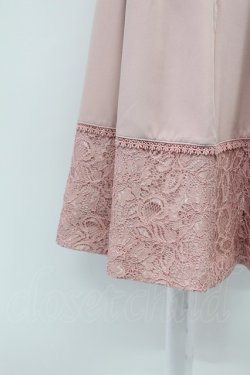 画像5: axes femme / パールラインノースリーブワンピース  ピンクＸ白 T-26-03-16-026-AX-OP-SA-ZT