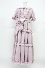 画像1: axes femme kawaii / ロマンティックフリルワンピ M ピンク T-26-03-16-027-AX-OP-SA-ZH (1)