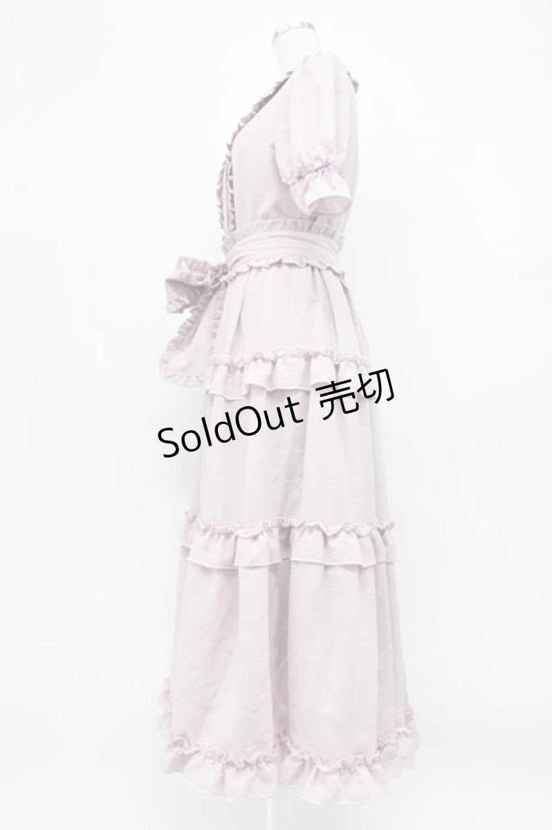 画像4: axes femme kawaii / ロマンティックフリルワンピ M ピンク T-26-03-16-027-AX-OP-SA-ZH (4)