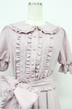 画像5: axes femme kawaii / ロマンティックフリルワンピ M ピンク T-26-03-16-027-AX-OP-SA-ZT