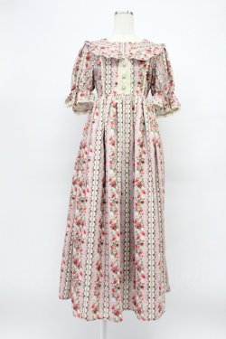 画像1: axes femme kawaii / ローズベリーガーデンワンピース M ピンク T-26-03-16-028-AX-OP-SA-ZT