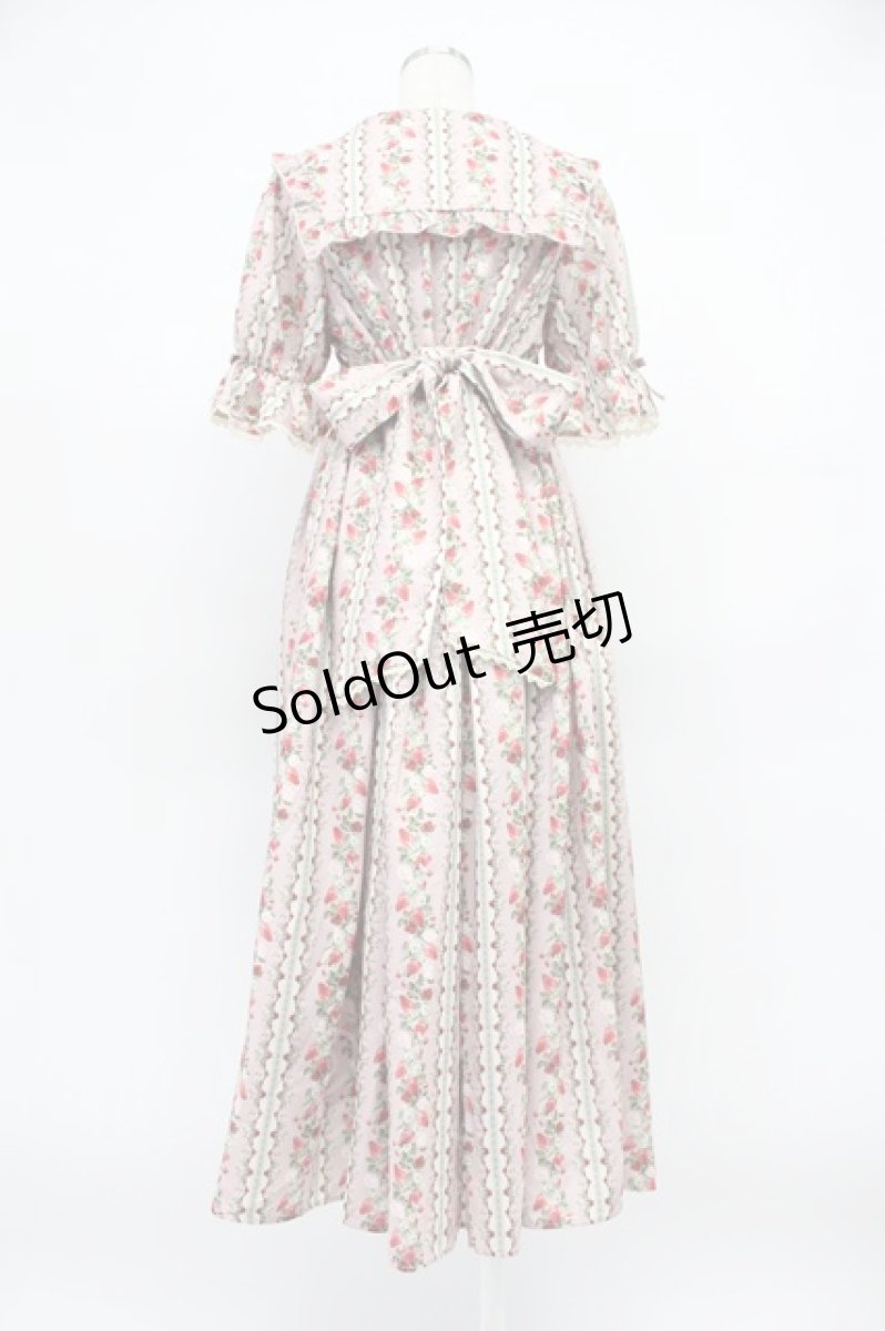 画像2: axes femme kawaii / ローズベリーガーデンワンピース M ピンク T-26-03-16-028-AX-OP-SA-ZH (2)