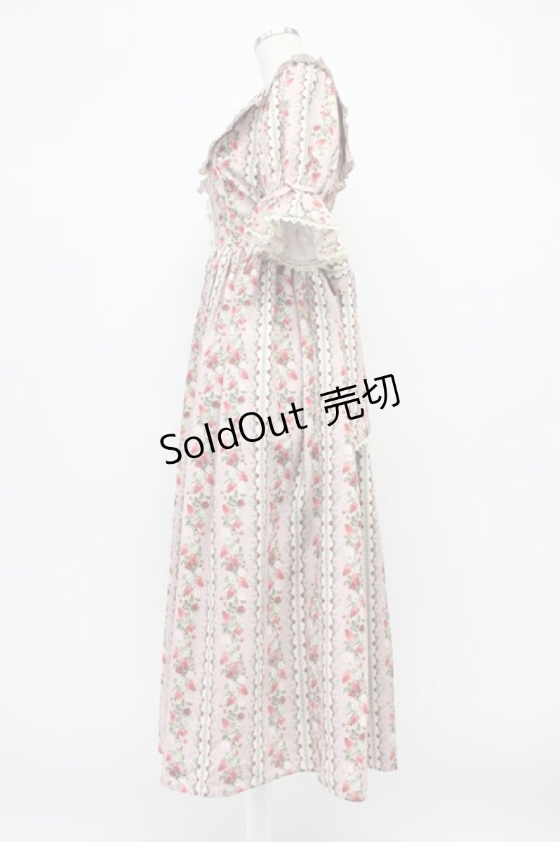 画像5: axes femme kawaii / ローズベリーガーデンワンピース M ピンク T-26-03-16-028-AX-OP-SA-ZH (5)