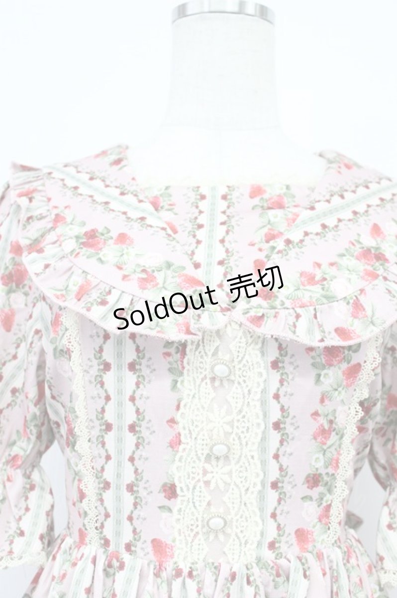 画像8: axes femme kawaii / ローズベリーガーデンワンピース M ピンク T-26-03-16-028-AX-OP-SA-ZH (8)