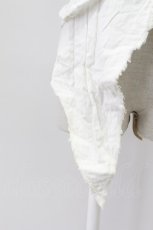 画像7: BPN FOR MEN / 肋骨風ノースリーブガーゼシャツ M ホワイト T-26-03-16-003-GO-BL-SA-ZT (7)