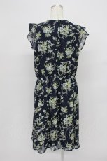 画像2: axes femme / 花柄ワンピース  ネイビー T-26-03-16-030-AX-BL-IG-ZT648 (2)