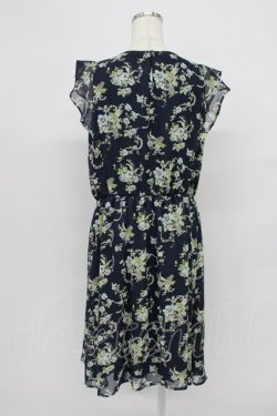画像2: axes femme / 花柄ワンピース  ネイビー T-26-03-16-030-AX-BL-IG-ZT