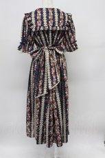 画像2: axes femme kawaii / ローズベリーガーデンワンピース M ネイビー T-26-03-16-031-AX-OP-SA-ZH (2)