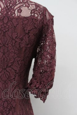 画像3: EATME / メイドライクレースワンピース S バーガンディ T-26-03-16-032-LO-OP-SA-ZT