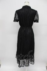 画像2: evelyn / ハートボタンレースワンピース  黒 T-26-03-16-033-LO-OP-SA-ZT (2)