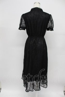 画像2: evelyn / ハートボタンレースワンピース  黒 T-26-03-16-033-LO-OP-SA-ZT
