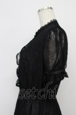 画像4: evelyn / ハートボタンレースワンピース  黒 T-26-03-16-033-LO-OP-SA-ZT (4)