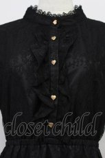 画像6: evelyn / ハートボタンレースワンピース  黒 T-26-03-16-033-LO-OP-SA-ZT (6)