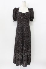 画像1: jouetie / スリットロングワンピース  黒 T-26-03-16-035-EL-OP-SA-ZT648 (1)