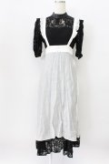 EATME / メイドライクレースワンピース S ブラック T-26-03-16-037-LO-OP-SA-ZT