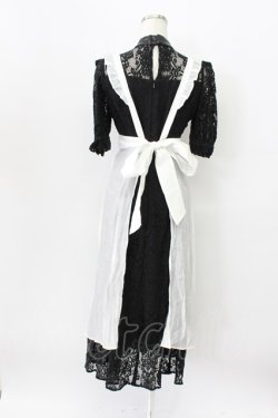 画像2: EATME / メイドライクレースワンピース S ブラック T-26-03-16-037-LO-OP-SA-ZT