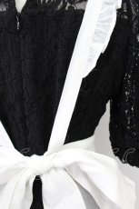 画像3: EATME / メイドライクレースワンピース S ブラック T-26-03-16-037-LO-OP-SA-ZT648 (3)