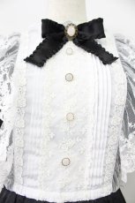 画像9: Pina sweetcollection / ローズジャガードワンピース  黒Ｘ白 T-26-03-16-038-LO-OP-SA-ZT648 (9)