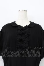 画像5: KANEKO ISAO / フリルリボン使いワンピース  クロ T-26-03-16-039-EL-OP-OW-ZT (5)