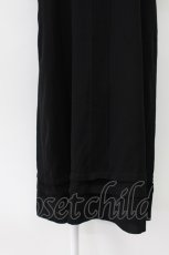 画像7: KANEKO ISAO / フリルリボン使いワンピース  クロ T-26-03-16-039-EL-OP-OW-ZT (7)