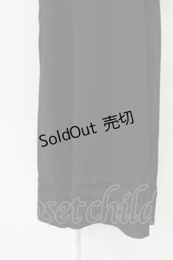 画像7: KANEKO ISAO / フリルリボン使いワンピース  クロ T-26-03-16-039-EL-OP-OW-ZT