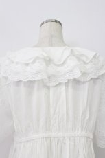 画像3: axes femme / ボリュームフリルチュニック  ホワイト T-26-03-16-040-AX-TO-SA-ZT (3)