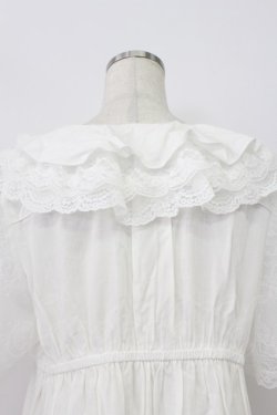 画像3: axes femme / ボリュームフリルチュニック  ホワイト T-26-03-16-040-AX-TO-SA-ZT