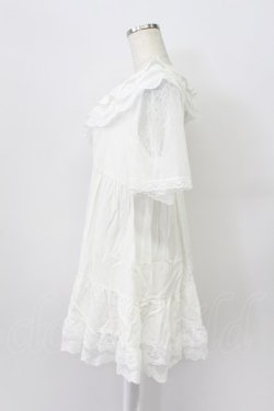 画像5: axes femme / ボリュームフリルチュニック  ホワイト T-26-03-16-040-AX-TO-SA-ZT