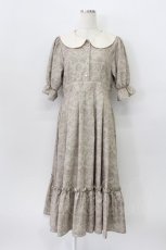 画像1: m petit by misako / NINA’Sコラボトワルドジュイワンピース M ベージュ T-26-03-16-041-LO-OP-SA-ZT648 (1)