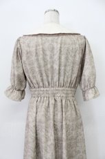 画像3: m petit by misako / NINA’Sコラボトワルドジュイワンピース M ベージュ T-26-03-16-041-LO-OP-SA-ZT648 (3)