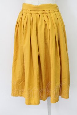画像2: F&A / スパンブロードボリュームスカート  イエロー T-26-03-16-042-LO-SK-IG-ZT