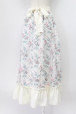 画像2: Kurumi Collaboration / グレイスフルコルセット風ロングスカート M 白 T-26-03-16-044-GO-SK-SA-ZT650 (2)